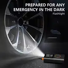 Wireless Air Compressor 150PSI Air Pump Portable Digital Tire Inflator with USB Output for Car Motorcycle Bicycle Ball