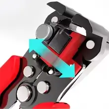 Professional Electrician Wire Tool Cable Wire Stripper Cutter Crimper Automatic Crimping Stripping Plier