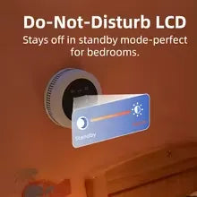 2-in-1 Smoke & CO Fire Alarm Detector | 85dB Display for Kitchen & House