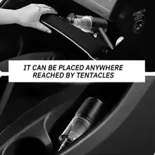 Portable Car Vacuum 2900000PA | 4-in-1 Wireless USB Charging Cleaner 2026